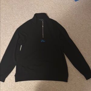 Project Sekai Zozotown Black Half-Zip Sweater